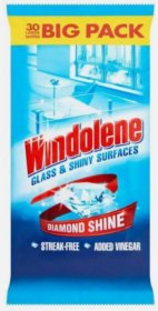 (image for) WINDOLENE GLASS WIPES - 30S