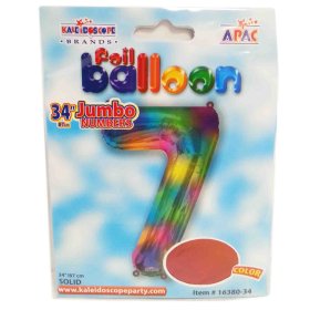 (image for) FOIL BALLOON '7'- ROSE GOLD - 34"