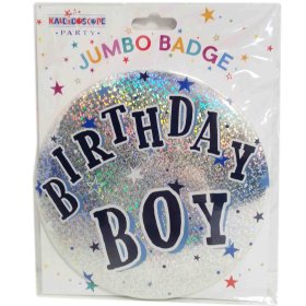 (image for) B/DAY BADGE B'DAY BOY JUMBO - 15CM