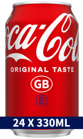 (image for) COKE CAN GB - 330ML