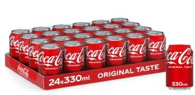 (image for) COKE CAN 330ML GB - 330ML