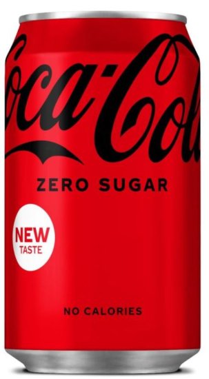 (image for) ZERO COKE CAN 330ML GB - 330ML