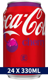 (image for) COKE CHERRY CAN - 330ML