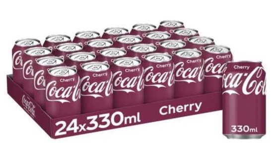 (image for) COKE CHERRY CAN 330ML