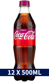 (image for) COKE CHERRY BOTTLE - 500ML