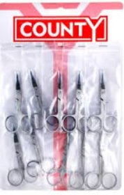 (image for) CTY CARD NAIL SCISSORS - 3.5"