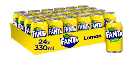 (image for) FANTA CAN LEMON - 330ML