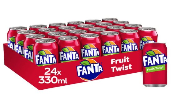 (image for) FANTA CAN FRUIT TWIST - 330ML