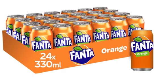 (image for) FANTA CAN ORANGE - 330ML