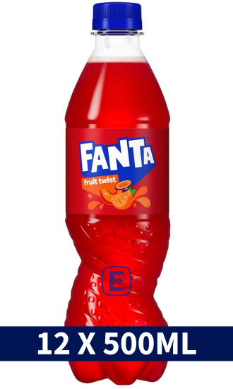 (image for) FANTA BOTTLE FRUIT TWIST GB