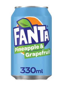 (image for) FANTA CAN PINEAPPLE & GRAPE - 330ML