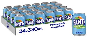 (image for) FANTA CAN PINEAPPLE & GRAPE - 330ML