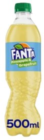 (image for) FANTA BOTTLE PINEAPLE&GRAPE GB - 500ML