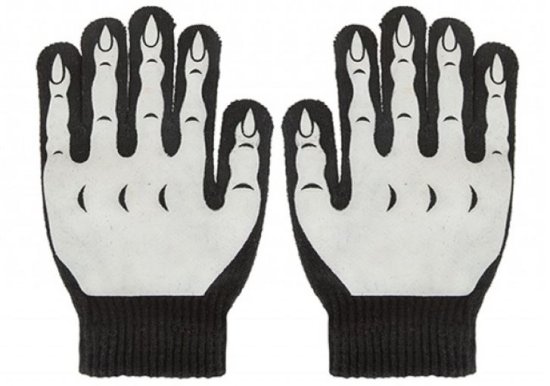 (image for) PMS HWN KIDS SKELETON GLOVES - STD