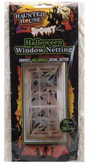 (image for) PMS HWN SPOOKY WINDOW NETTING - 90X365