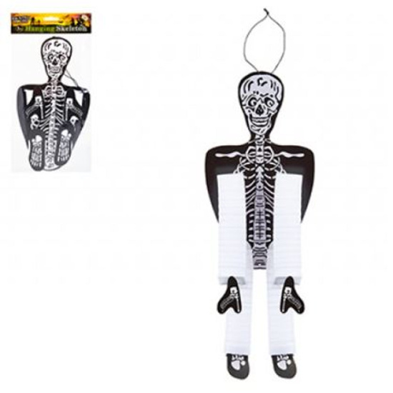 (image for) HALLOWEEN HANGING PAPER SKELETON - 1M