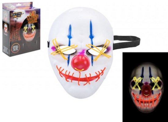 (image for) PMS HWN LED CLOWN F/MASK - STD