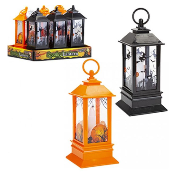 (image for) PMS HALLOWEEN LIGHT UP LANTERN ASSORTED - 22CM