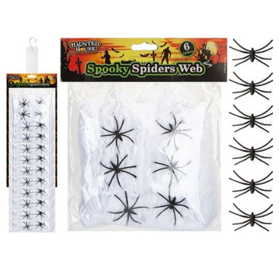 (image for) PMS HALLOWEEN SPOOKY SPIDERS WEB - STD
