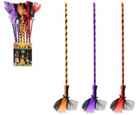 (image for) PMS HWN STRIPY WITCH BROOM - STD