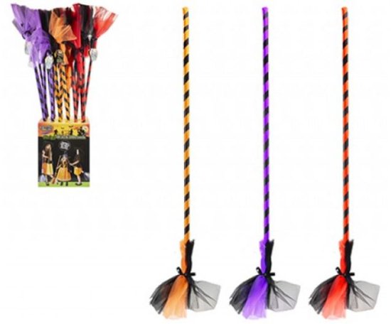 (image for) PMS HWN STRIPY WITCH BROOM - STD