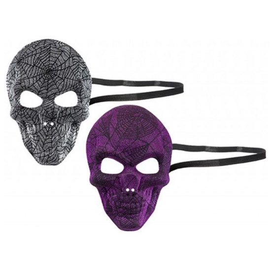 (image for) PMS HWN GLITTER WEB SKULL MASK