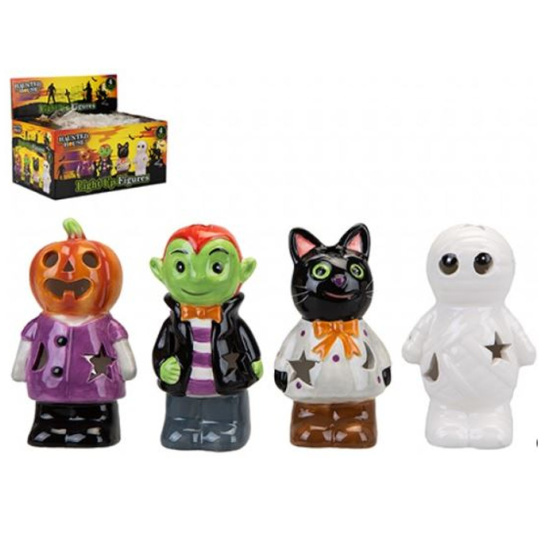(image for) PMS HALLOWEEN LIGHT UP FIGURES ASSORTED - 12CM