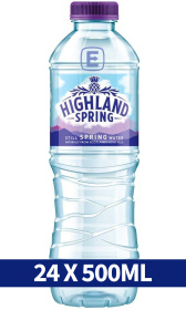 (image for) HIGHLAND SPRING STILL WATER - 500ML/24 PACK