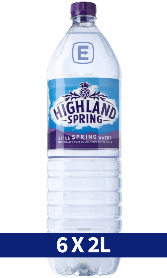 (image for) HIGHLAND SPRING STILL WATER - 2L/ 6 PACK