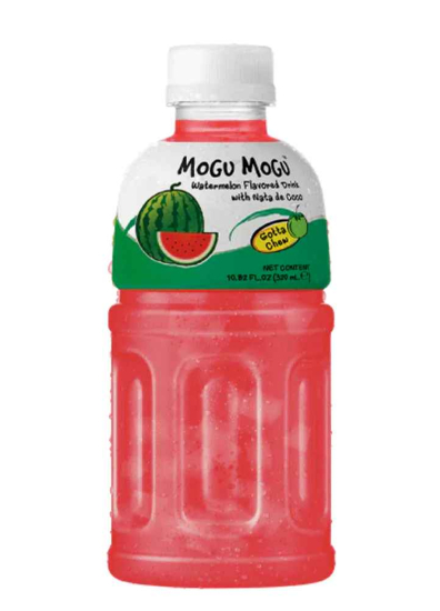 (image for) MOGU MOGU DRINK WATERMELON - 320ML