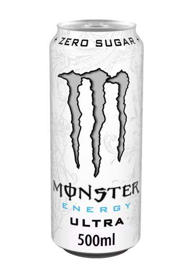 (image for) MONSTER ENERGY ULTRA WHITE - 500ML