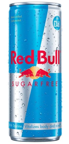 (image for) REDBULL ENERGY DRINK PM1.60 SF - 250ML