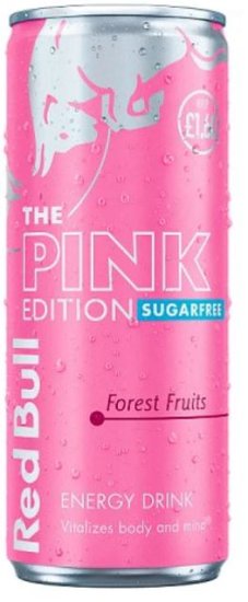 (image for) REDBULL PINK EN/DRI S/F PM1.60 - 250ML
