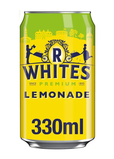 (image for) R WHITES LEMONADE - 330ML