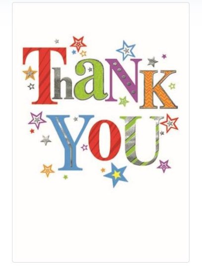 (image for) SEL CARD THANK YOU - STD - STD