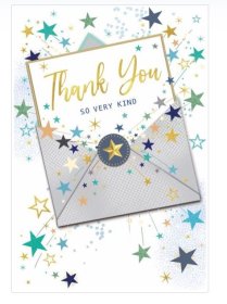 (image for) SEL CARD THANK YOU VERY KIND - STD