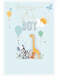 (image for) SEL CARD ON YOUR BABY BOY - STD
