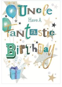 (image for) SEL B/DAY CARD- UNCLE - STD