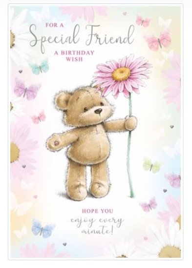(image for) SEL B/DAY CARD-SPECI/FRND FEMA - STD - STD