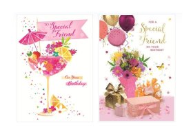 (image for) SEL B/DAY CARD-SPECI/FRND FEMA - STD