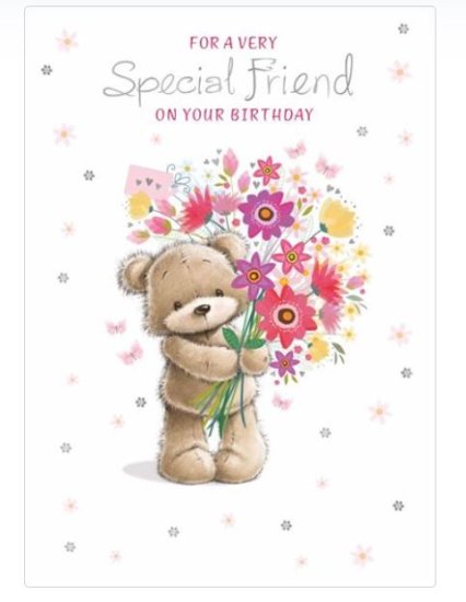 (image for) SEL B/DAY CARD-SPECI/FRND FEMA - STD - STD