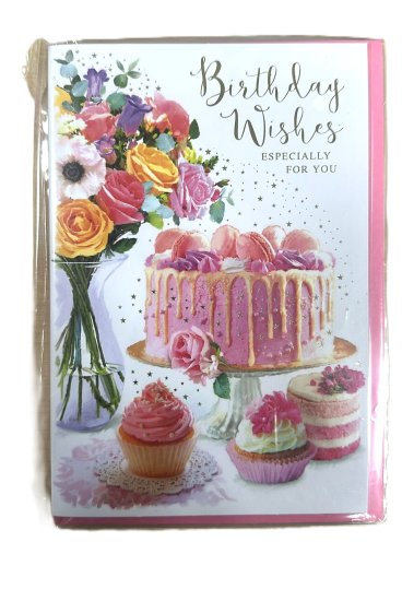 (image for) SEL B/DAY CARD-ESPECIA FOR YOU - STD 