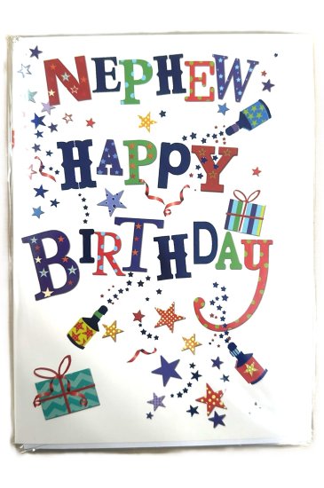 (image for) SEL B/DAY CARD-TO NEPHEW - STD 
