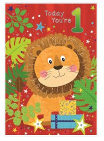 SEL B/DAY CARD AGE 1 TODAY - STD (image for) SEL B/DAY CARD AGE 1 TODAY - STD