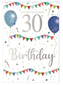 SEL B/DAY CARD AGE 30 FOR YOU - STD (image for) SEL B/DAY CARD AGE 30 FOR YOU - STD