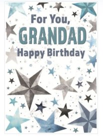 SEL B/DAY CARD - GRANDAD - STD (image for) SEL B/DAY CARD - GRANDAD - STD