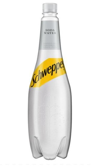 (image for) SCHWEPPES SODA WATER - 1L 