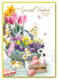 (image for) SEL EASTER CARD- HAPPY EASTER - STD