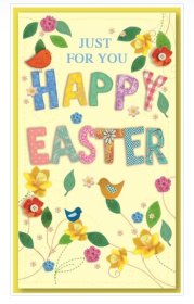 (image for) SEL EASTER CARD-JUST FOR YOU - MINI