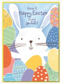 (image for) SEL EASTER CARD-HAPPY EASTER - STD